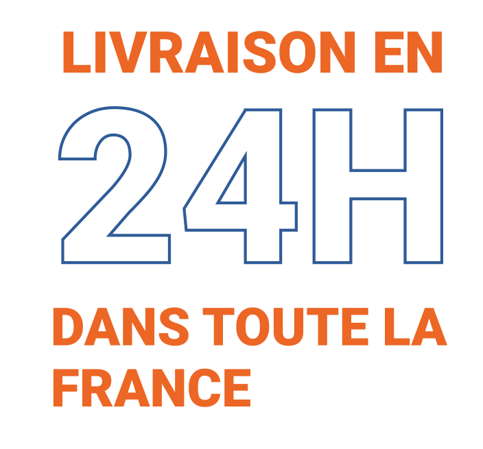 Livraison en 24h dans toute la France